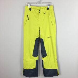 Zermatt Neon Yellow Men's Ski Snow board Pants Small